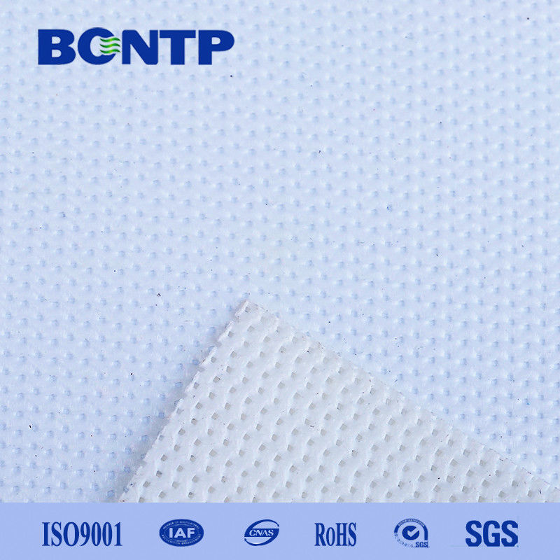 White PVC Mesh Banner Material Polyester Digital Printing Mesh Fabric