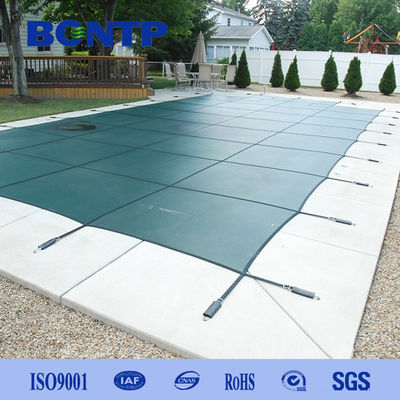 غطاء حمام السباحة 18x36ft مستطيل غطاء حمام السباحة الخضراء
